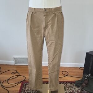 Ralph Lauren Pleated Chino Pants - Khaki